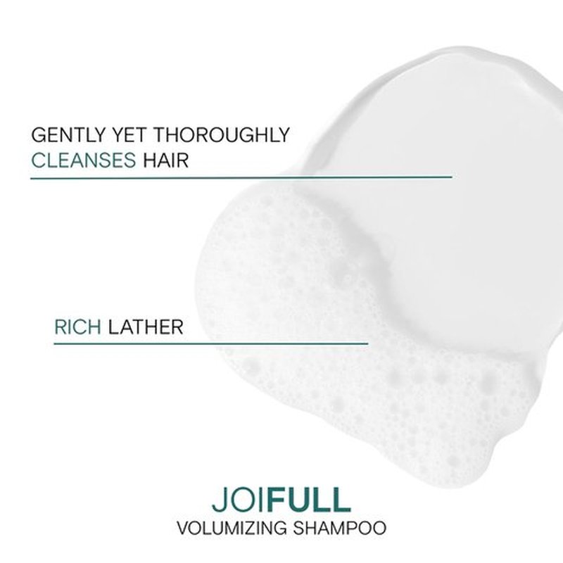Joico JoiFULL Volumizing Shampoo - Instant Body & Long-Lasting Fullness for Fine Hair | Boost Shine with Lotus & Bamboo Extract
