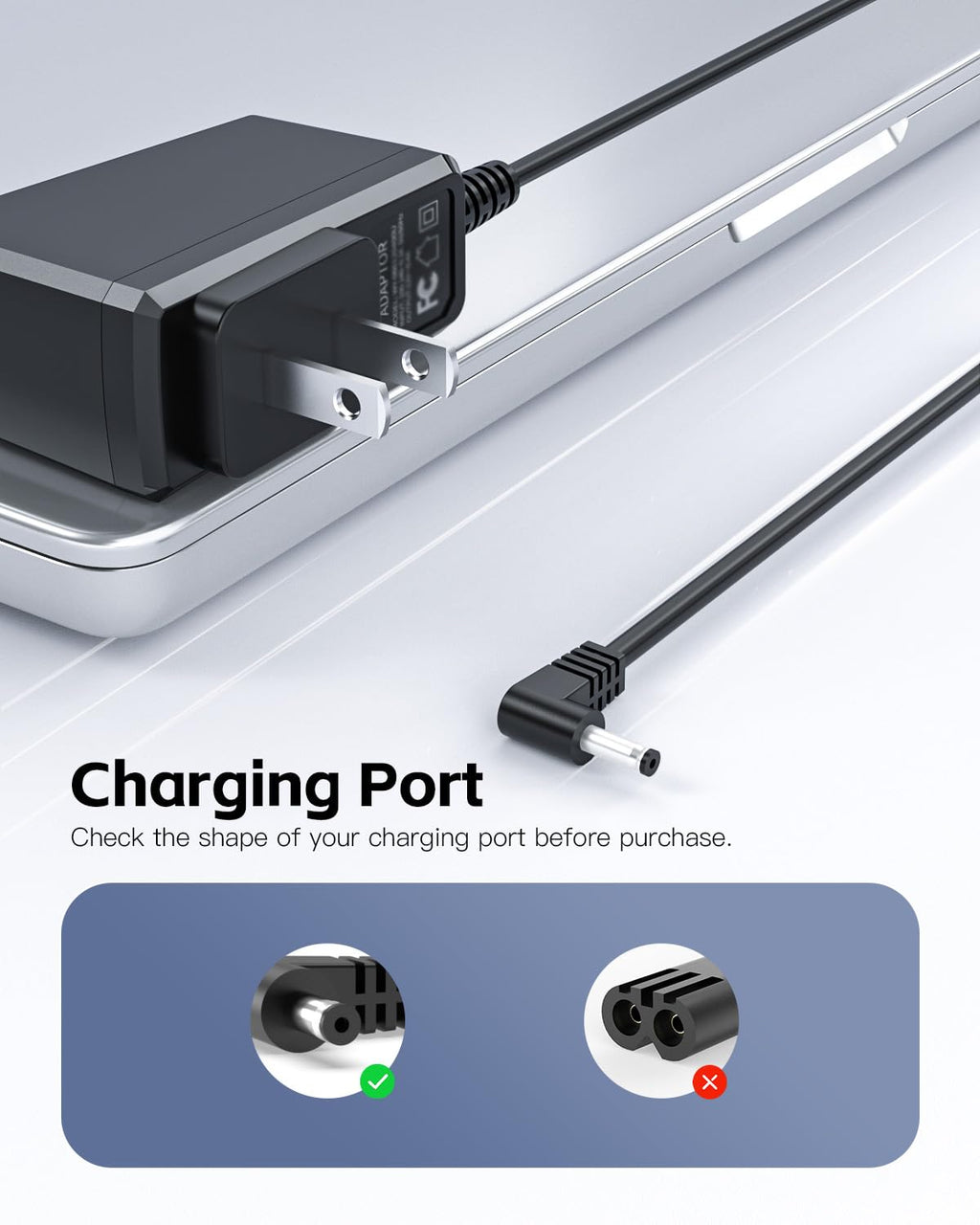 Superer 2.52W AC Charger Fit for Wahl Trimmer 9818L 9888L 9918D WNT-8 WNT-9 9864 9876 9766 8779 5622 5623 79608 97581 Hair Beard Shaver Power Supply Adapter Cord