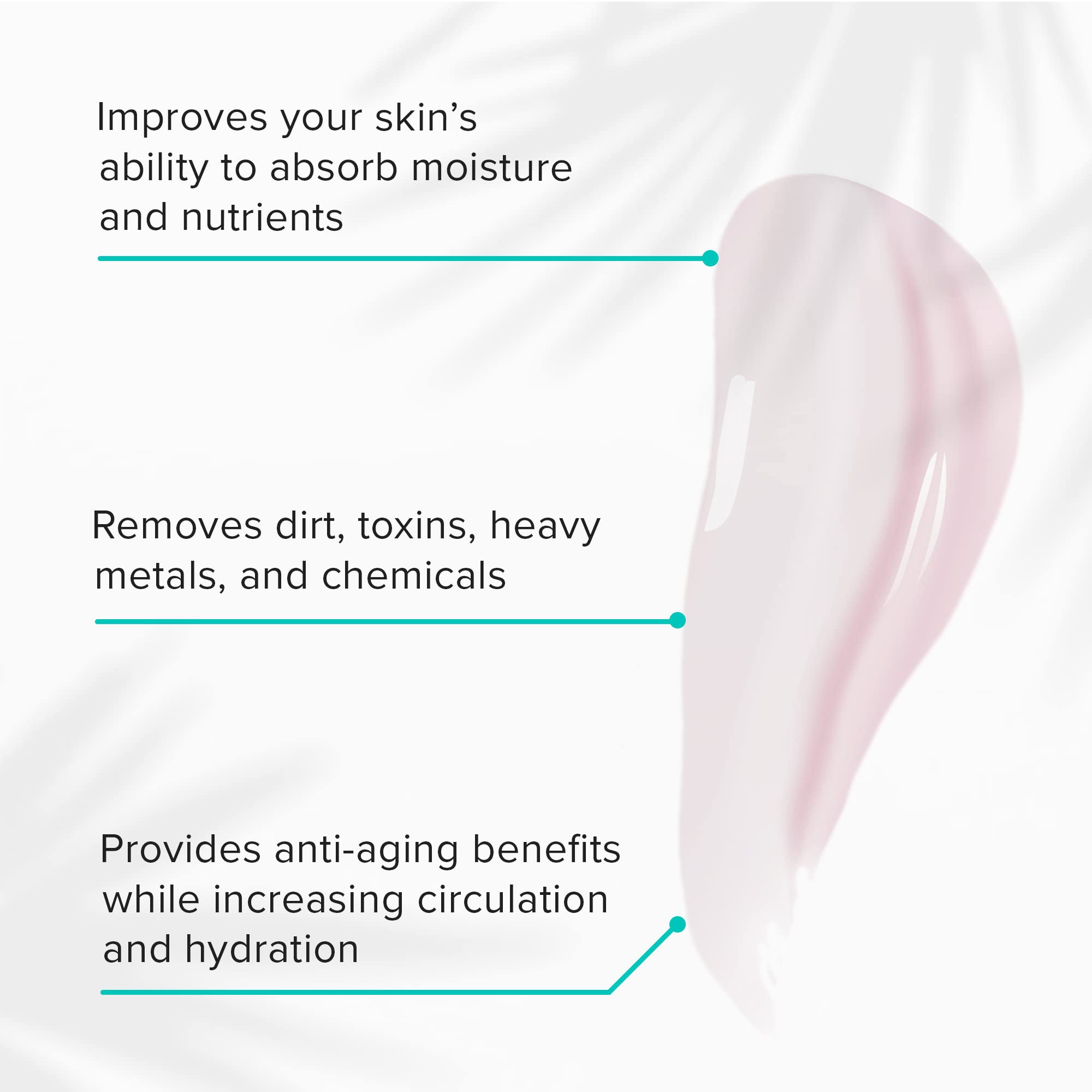 ClarityRx Live + Be Well Probiotic + Pink Himalayan Salt Face Mask, Natural Plant-Based Moisturizing Facial Treatment for All Skin Types, Reduces Redness, Acne & Signs of Aging (1.7 oz)