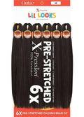 Outre X-Pression - Lil Looks - Prestretched Calming Braid 32" 6X (JET BLACK 1)
