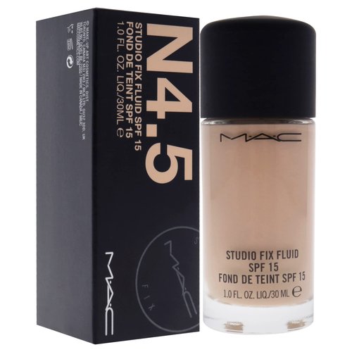 MAC Studio Fix Fluid SPF 15 - N4.5 Foundation Women 1 oz