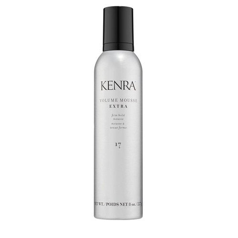 Kenra Volume Mousse Extra 17 - Firm Hold Lightweight Formula | Tames Frizz & Conditions | 8 oz