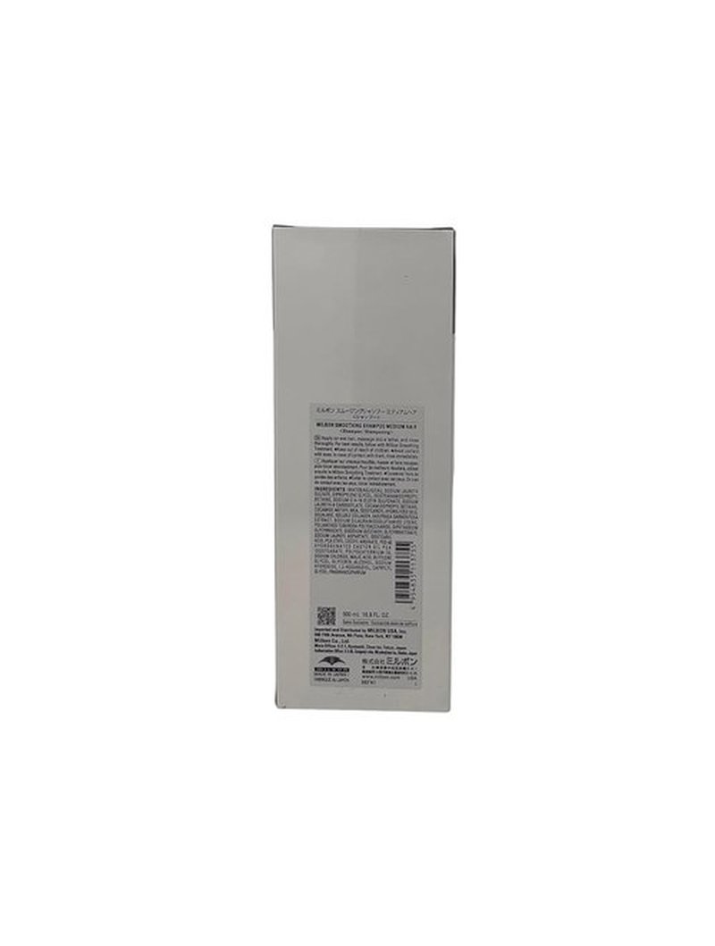 Milbon Smooth Smoothing Shampoo for Medium Hair - 16.9 oz | Frizz Control & Shine Boost
