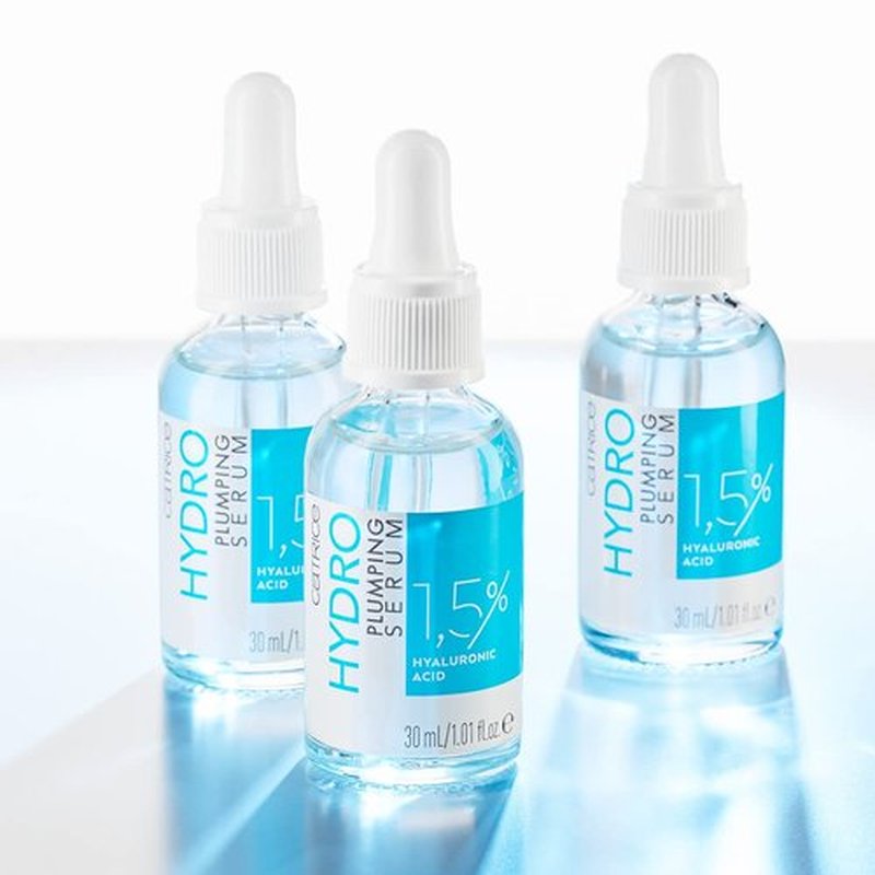 Catrice Hydro Plumping Serum - Intensive Care with 1.5% Hyaluronic Acid | 30 ml, Vegan & Soothing for Combination Skin