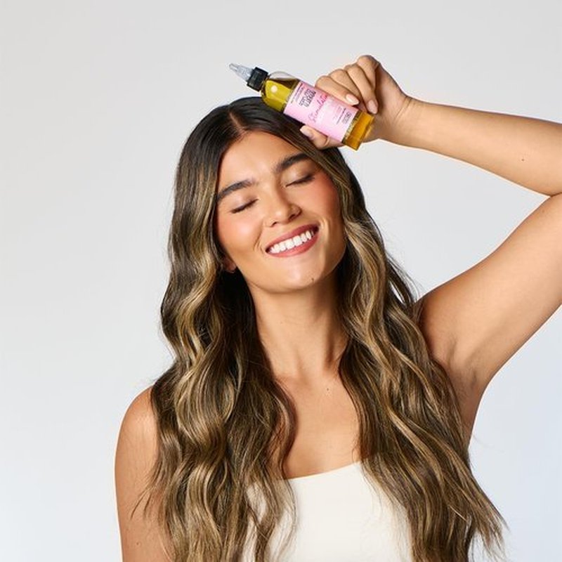 The Mane Attraction Hair Oil for All Hair Types, Infused with Rosemary Oil, Castor Oil & Black Seed Oil - Stimulating Hair Growth, Seals in Moisture, Soothes Irritated Scalp - 4 Fl Oz