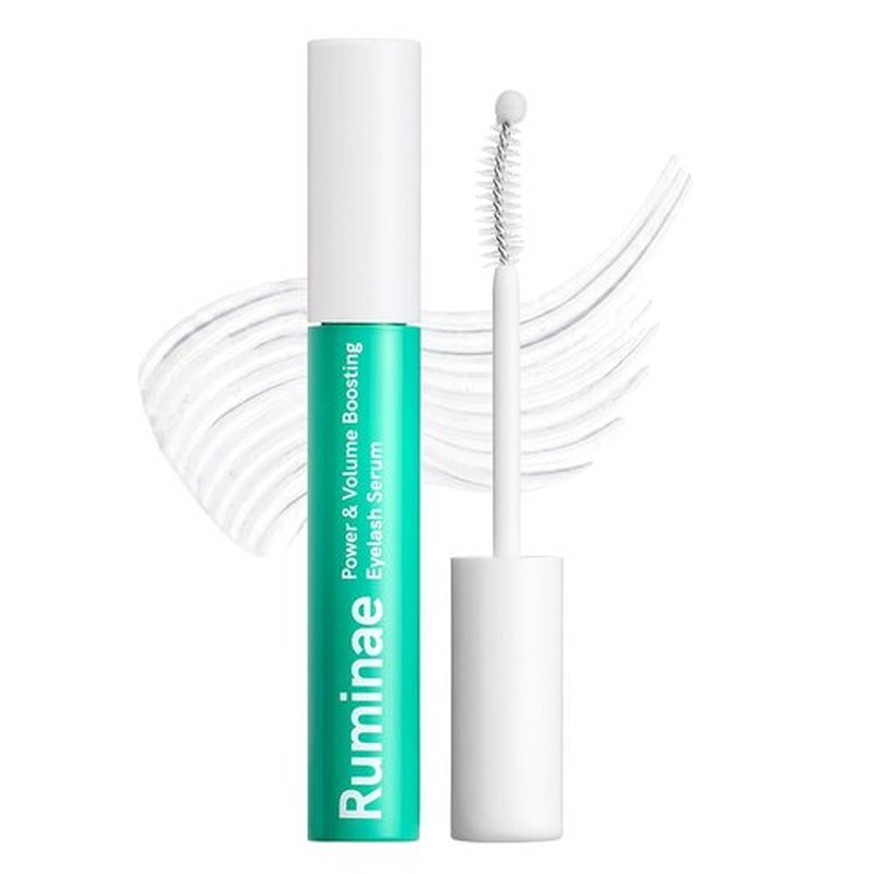 Korean Eyelash Growth Serum - Eyebrow Enhancer for Thicker, Longer Lashes | Biotin & Peptides | 0.3 fl oz