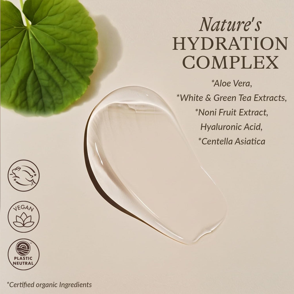 Hyaluronic Acid Serum for Face - USA Made with Natural & Organic Ingredients, Hydrating Anti Aging Face Serum, Softens and Smoothes Dry & Sensitive Skin, Fragrance Free Day & Night Facial Serum