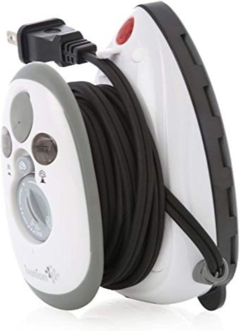 Ivation Mini Travel Iron - Dual Voltage Compact Design with Non-Stick Ceramic Soleplate | Heats in 15 Seconds