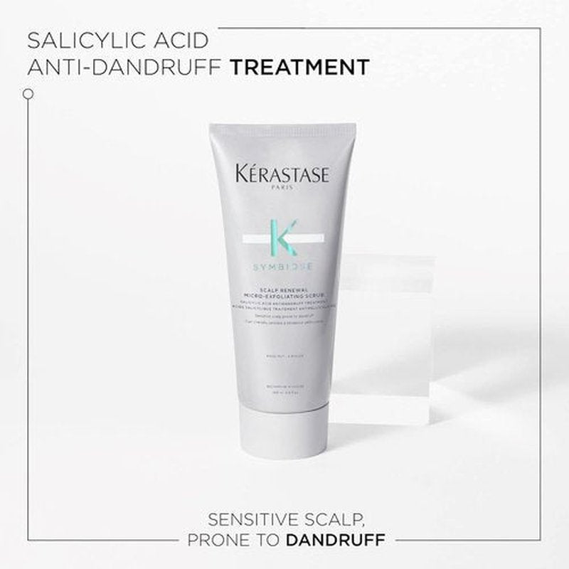 Kerastase Symbiose Scalp Renewal Scrub - Micro-Exfoliating Formula for Dandruff Relief | 6.8 Fl Oz