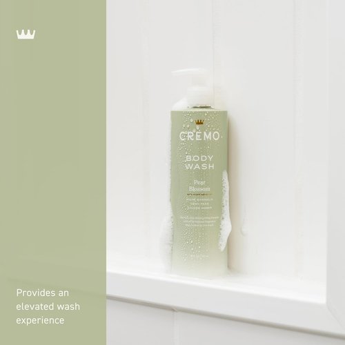 Cremo Pear Blossom Body Wash - Moisturizing Formula with Delicate Floral Notes | 16 Fl Oz