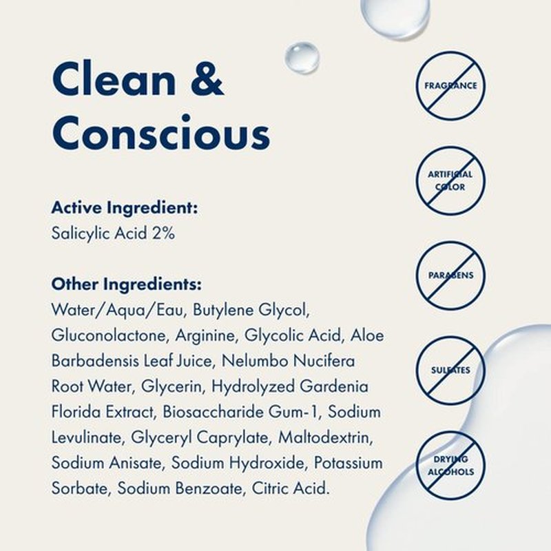 Hero Cosmetics Pore Release Blackhead Clearing Solution, Exfoliating 2% Salicylic Acid Toner Featuring AHA and PHA, Blackhead Remover Toner, 100 ml