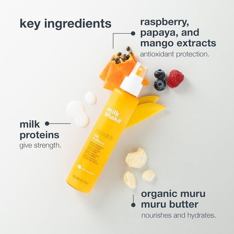 milk_shake Incredible Milk - Leave-In Hair Treatment for All Hair Types | Renews Detangles and Repairs Damaged Hair | 1.8 fl oz (55 ml)