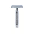Edwin Jagger Classic Double Edge Safety Razor - Eco-Friendly, Short Handled, Knurled Design for Men & Women
