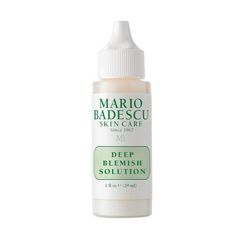 Mario Badescu Deep Blemish Solution - Potent Spot Treatment Serum with Zinc Oxide & Niacinamide for Large Blemishes