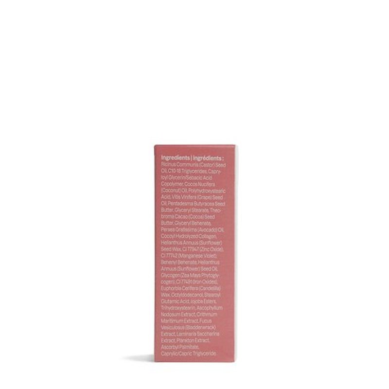 ATTITUDE Oceanly Sheer Lip Gloss Stick, EWG Verified, Titanium Dioxide-Free, Vegan Makeup & Beauty, Cruelty-Free, Plastic-Free, Happy Berry, 0.12 Ounces