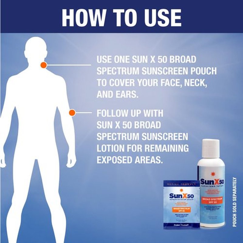 CoreTex Sun X 50 SPF Broad Spectrum Sunscreen Lotion - 8oz Bottle of Paraben, Oxybenzone, Octinoxate, & Oil Free Sunscreen - No White Cast and Water Resistant Up to 80 Minutes
