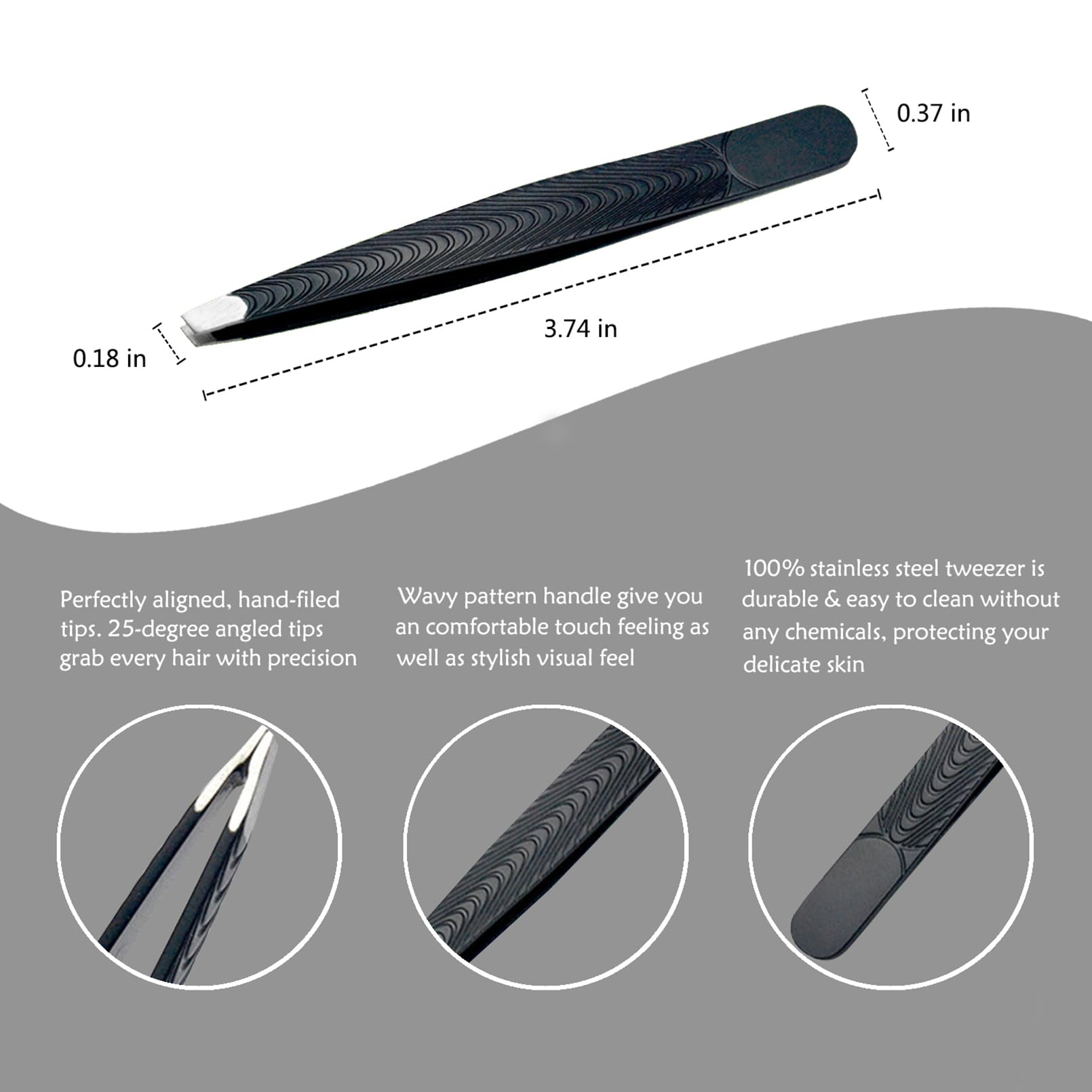 FITDON Eyebrow Grooming Set, Eyebrow Tweezers & Curved Brow Scissors & 3PCS Brow Razors Trimmer & Eyebrow Brush with Spoolie