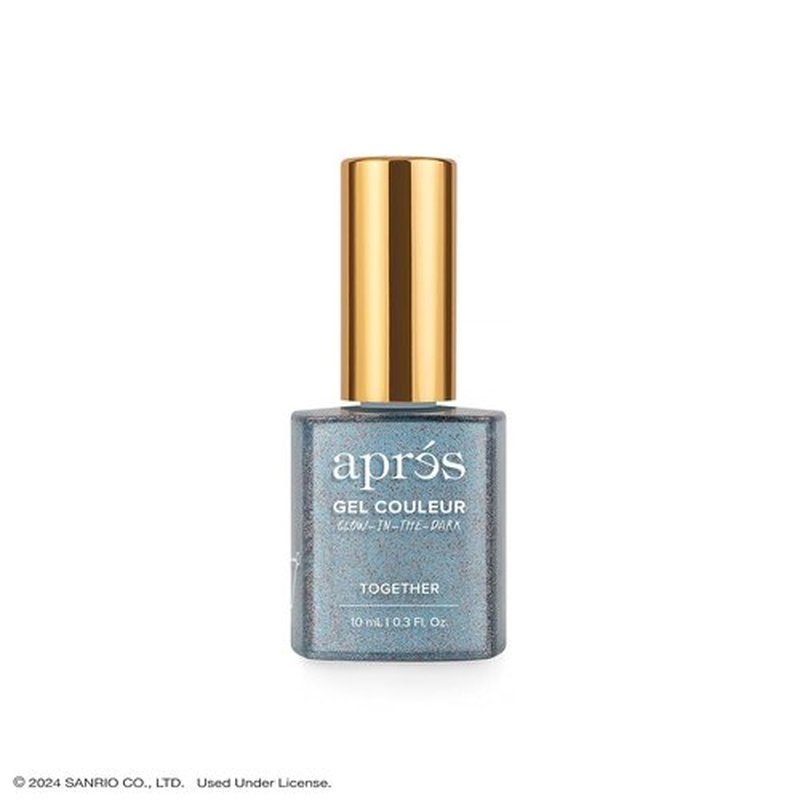 APRÉS x Kuromi™ Flash Glitter Gel Color Nail Polish (Together, 10ml)