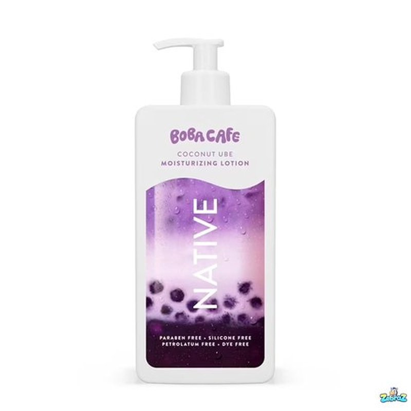 Native Coconut Ube Body Lotion - Limited Edition, Silicone-Free, 16.5 oz | Pack of 2