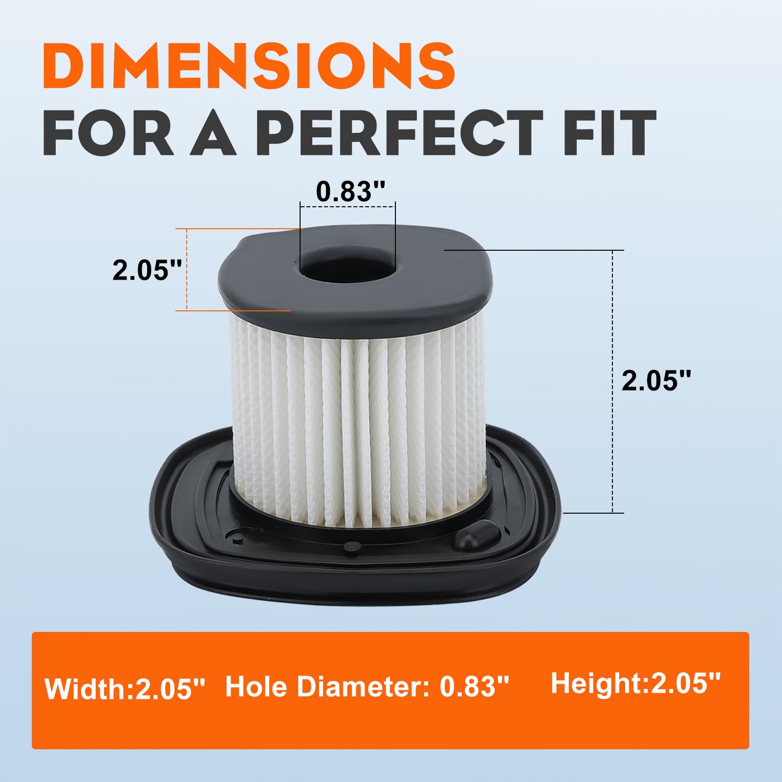 Hipa BG86 Air Filter for Sthil BG86C BG 86 SH86 SH86C Leaf Blower Parts 4241-140-4400 4241-140-4403 with Spark Plug Fuel Filter Tune Up Kit