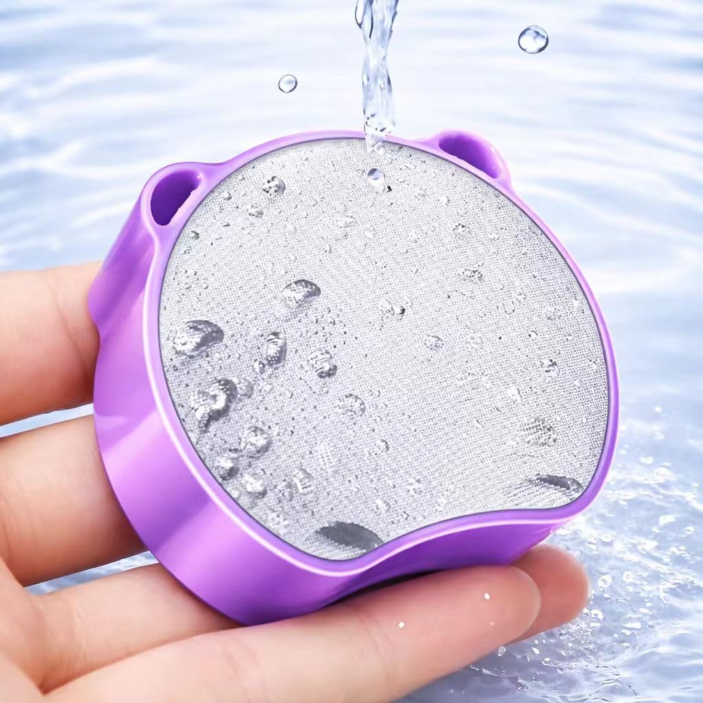 Magic Crystal Hair Eraser, Suitable for Men and Women Painless Exfoliating Crystal Hair Removal Tool, Magic Crystal Hair Remover for Legs and Back of Arms (Purple)