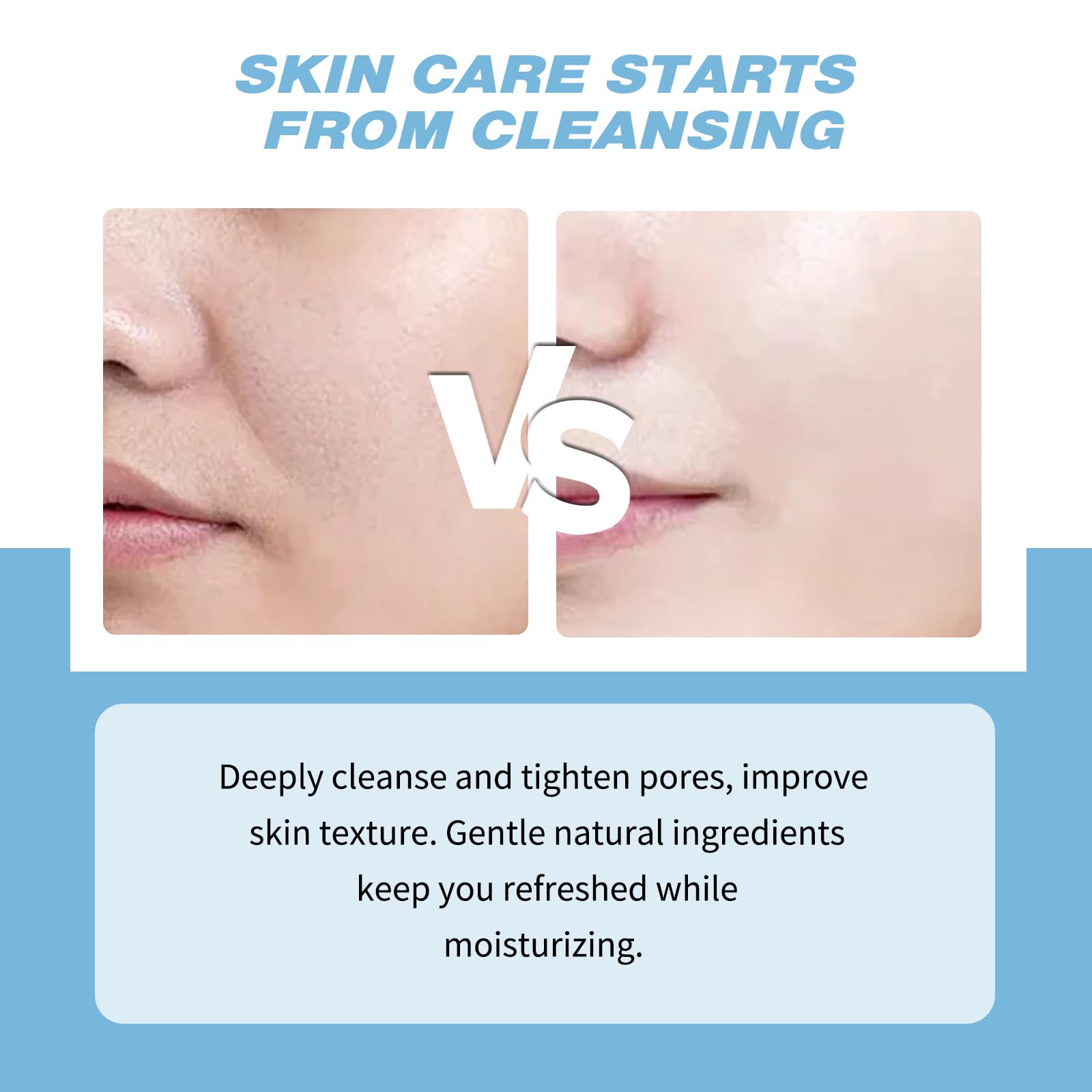 GROEI Hyaluronic Acid Cleanser, Face Wash with Tea Extracts, Gentle Pore Cleanser for Oily & Dry Skin, 4.23 oz (1PC)