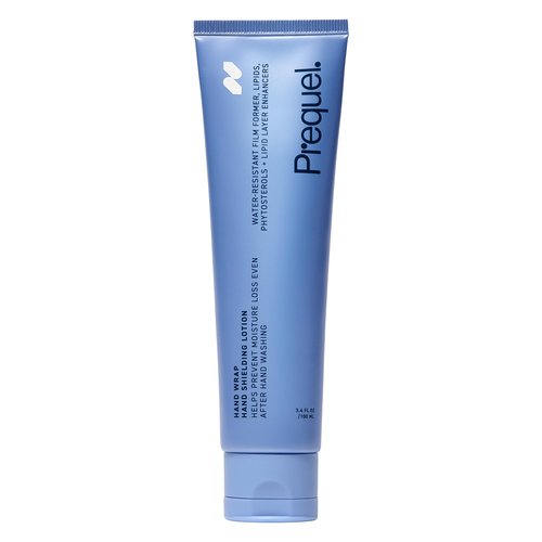 Prequel Skin Hand Wrap, Hand Cream for Dry Cracked Hands. Deep Nourishing Moisturizing Formula. Non-Greasy Balm for Women and Men. Unscented Skincare with Moisture Lock Formula. 3.4oz