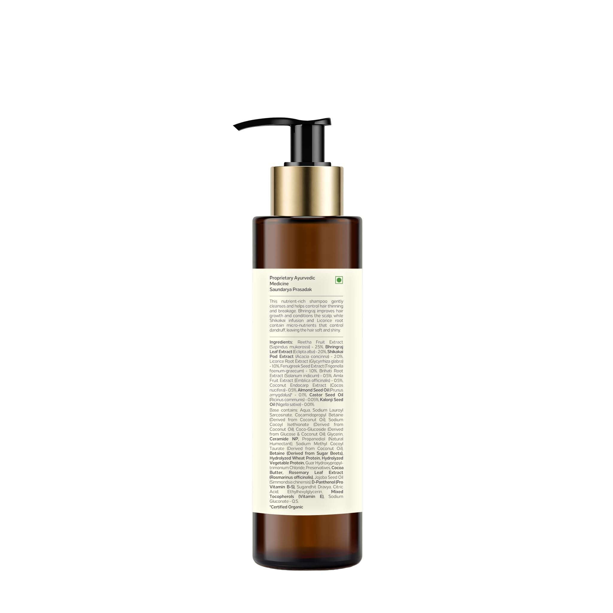 Forest Essentials Hair Cleanser, Bhringraj and Shikakai, 200ml