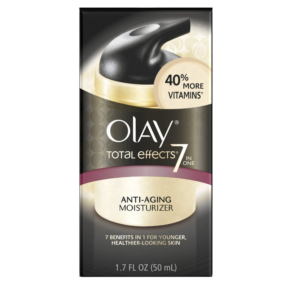 OLAY Total Effects 7-In-1 Anti-Aging Daily Moisturizer 1.70 oz (Pack of 8)