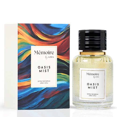 Azha | Memoire Collection Baklava Extrait de Parfum Spray - Arabian Tea House & Oasis Mist, 100ml (3.4 oz)