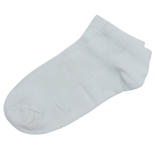 Buorsa 10 Pairs White White Disposable Socks Travel Portable Disposable Replacing Stretchy Socks for Sport Business Travel