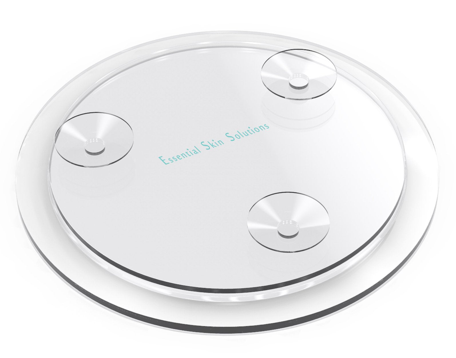 15X Magnifying Mirror – Use for Makeup Application - Tweezing – and Blackhead/Blemish Removal – 6 Inch Round Mirror with Three Suction Cups for Easy Mounting - Great for Travel