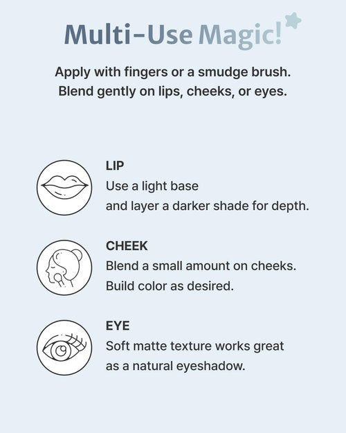 DEARMAY Pure Falling Mood Lip Pot No. 01 Firtst Soundtrack 0.23 Oz. Vegan Lip Stain Lip & Cheek Multi-Use Tint With Hydrating Formula for Smooth Soft Blend Without Dryness or Fine Lines, Korean Makeup