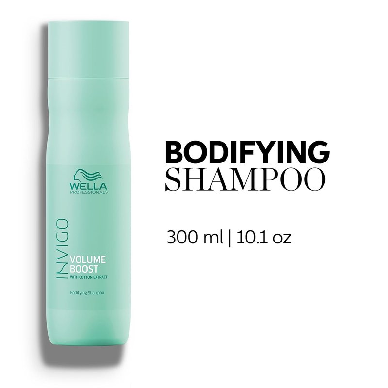 Wella Professionals Invigo Volume Boost Shampoo - Bodyfying Spring Blend for Enhanced Volume