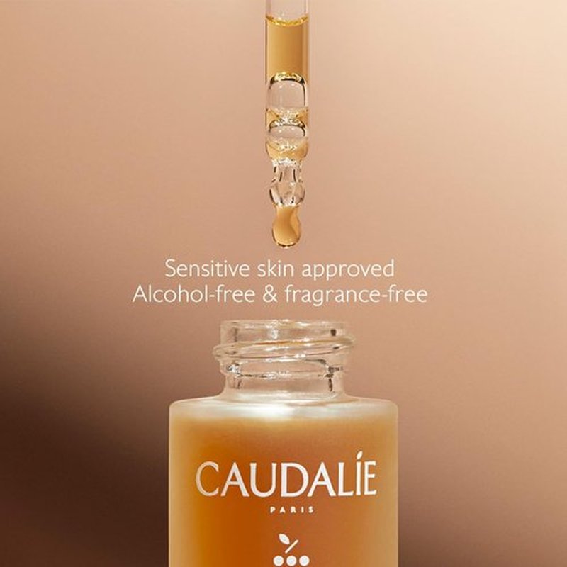 Caudalie Self-Tan Sun Drops - Hydrating Face Tanning Drops for a Customizable Gradual Tan | 15 mL