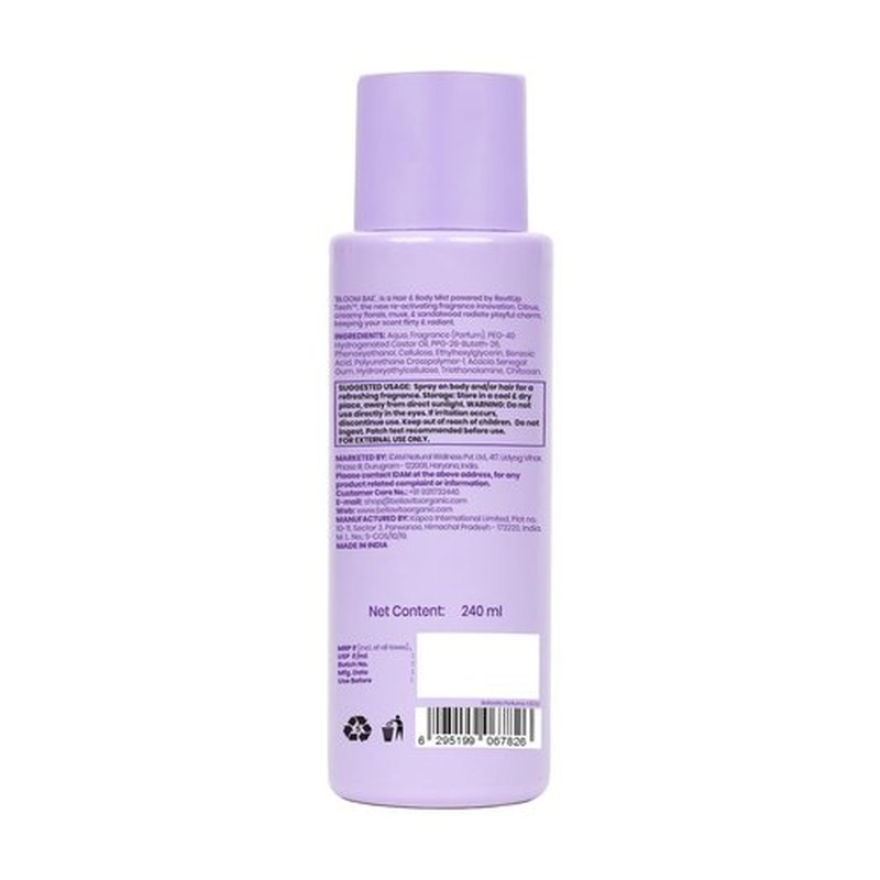 Bellavita Luxury Bloom Bae Hair & Body Mist - Sweet Floral Spray | Long-Lasting Hydrating Perfume | 8.12 fl. oz.