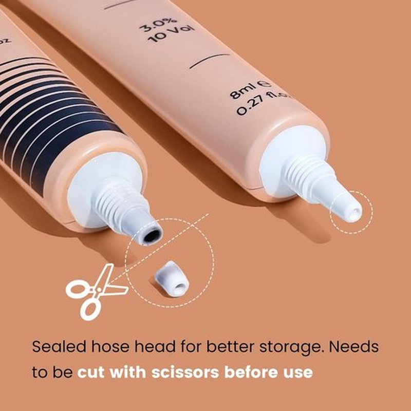 Skiennix Instant Black Eyelash Color Kit - 8ml Easy Application for Natural Results | Ideal for Beginners