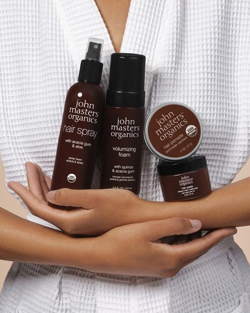 John Masters Organics Hair Spray - 95% Organic Ingredients | USDA Certified Organic Formula