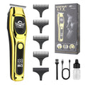 HIENA PRO Professional Hair Clipper for Men, Electric T-Blade Beard Trimmer, Cordless Hair Trimmer, USB Rechargeable Wireless Haircut Clippers, Trimmers for Hair Cutting, Gifts for Men