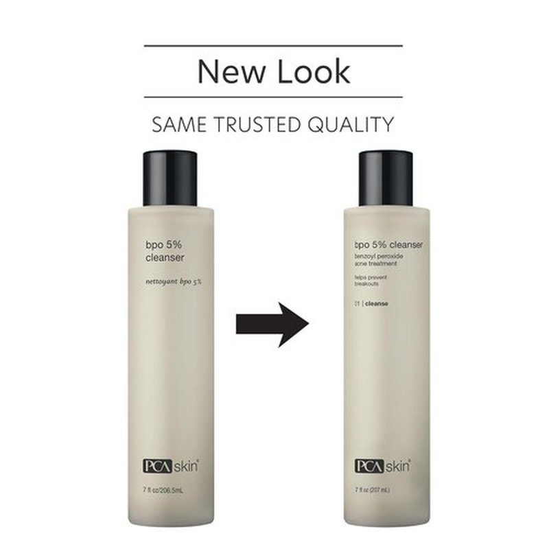PCA SKIN 5% Benzoyl Peroxide Face Wash - Foaming Acne Cleanser for Oily Skin | 7.0 Oz Bottle