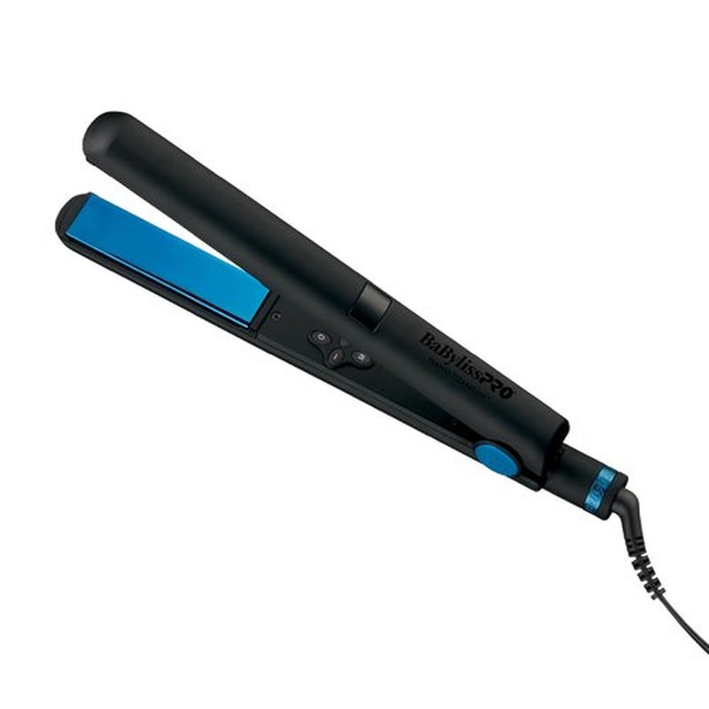 BaBylissPRO Nano Titanium Flat Iron | Digital Hair Straightener for Salon-Quality Styling