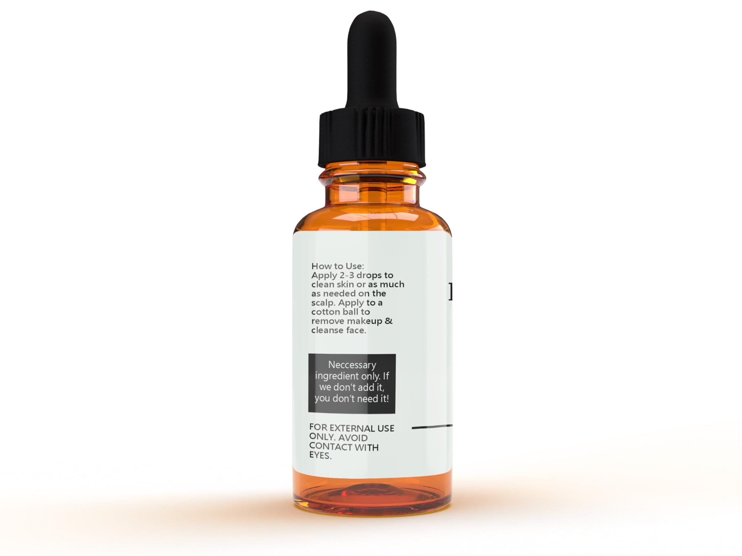 ISAAC WOLF Organic Rice Bran Oil for Face, Hair & Body 100% Pure Cold Pressed Unrefined Raw Anti-aging Antioxidants