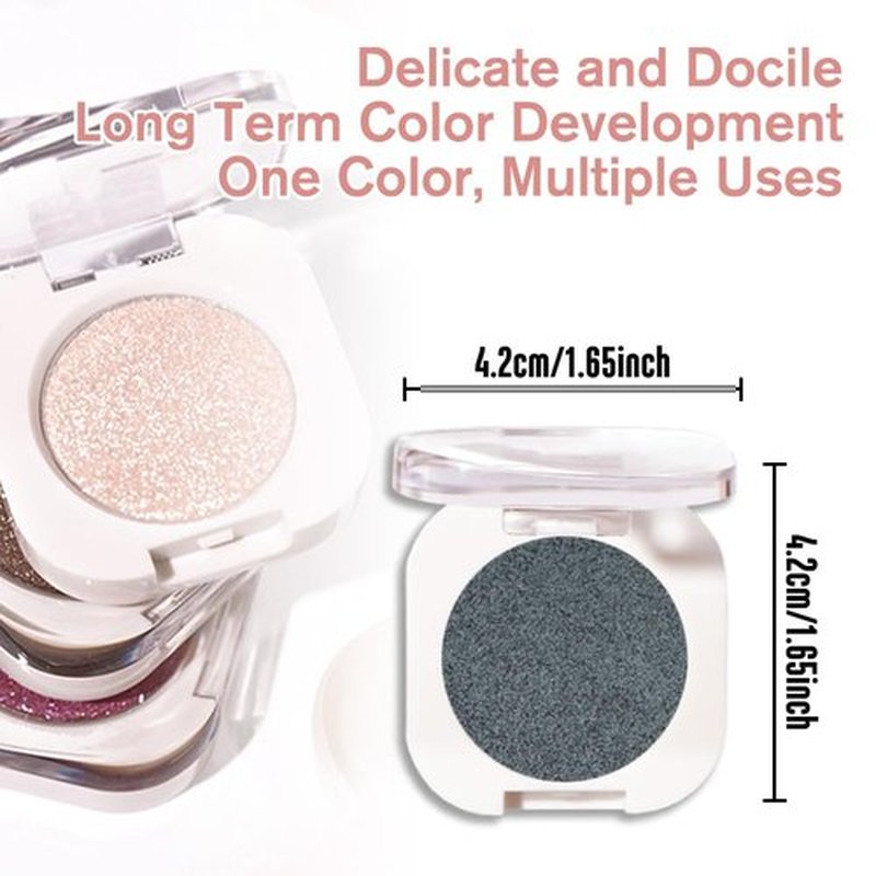 FeiCuiYun Matte Eye Shadow Palette - Dark Teal Waterproof Eyeshadow for Women | Perfect for Halloween & Parties