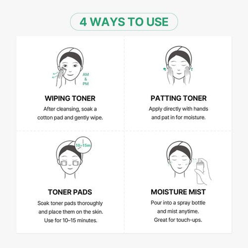 Make P:REM Safe Me. Relief Essence Toner, Quick and Deep Hydrating Face Toner, All Skin Types, 24-Hour Moisturizing, EVE Vegan, Korean Skin Care (6.76 fl oz, 200ml)