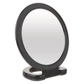 Diane Hand Mirror – Double-Sided 1X and 3X Magnification, Lightweight Portable Handheld Mirror with Handle, Ideal for Makeup, Shaving, & Everyday Beauty, Compact Size for Travel & Gym – 6" Diameter