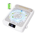 Rechargeable Nail Dust Collector,Portable Dust Collector Nail Tech,40 Speed Adjustable Levels,4000RPM Powerful Suction Nail Vacuum Fan for Acrylic Nail Polishing at Salon & Home