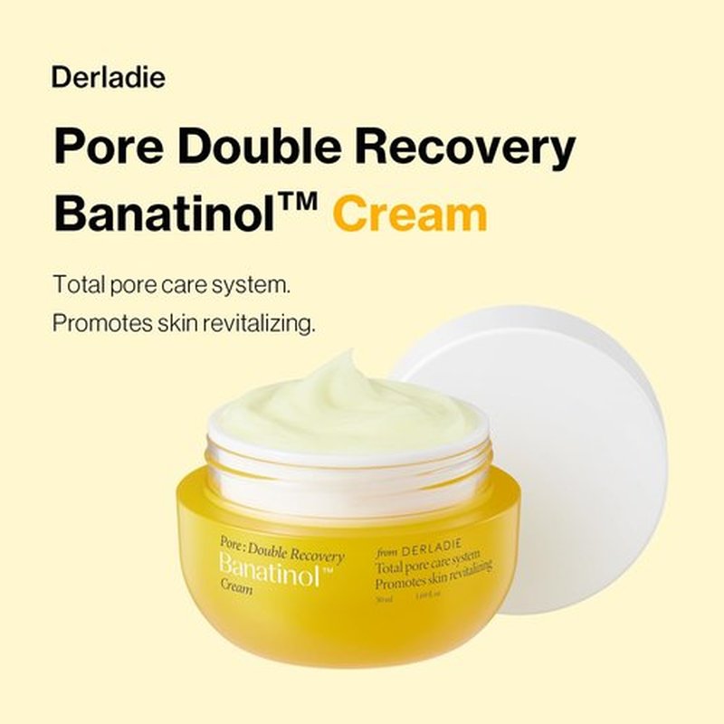 Banatinol Pore Care Cream | Banana & Retinol Formula for Skin Balance & Elasticity | Lightweight, Fast-Absorbing, Vegan & Clean Beauty | 1.69 Fl oz