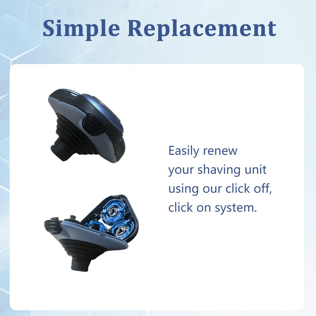 Replacement Head Compatible with Philips Norelco 5000X Series Shavers, Fits Models X5000, X5001, X5002, X5003, X5005, X5009, X5101, X5102, 1 Pack