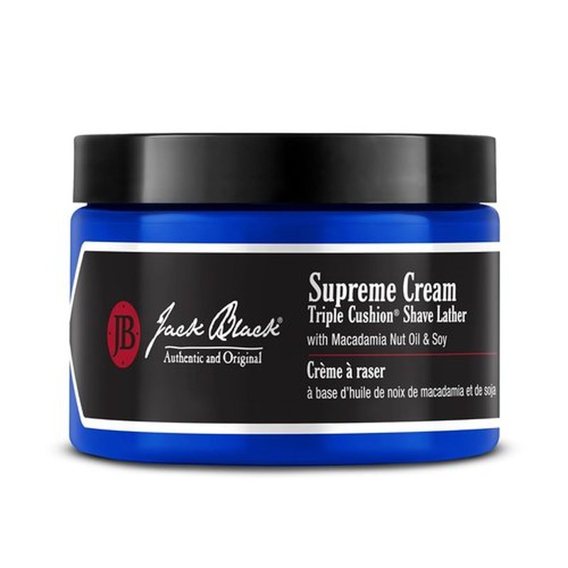 Jack Black Supreme Cream - Triple Cushion Shave Lather for Men | Luxurious Shaving Cream