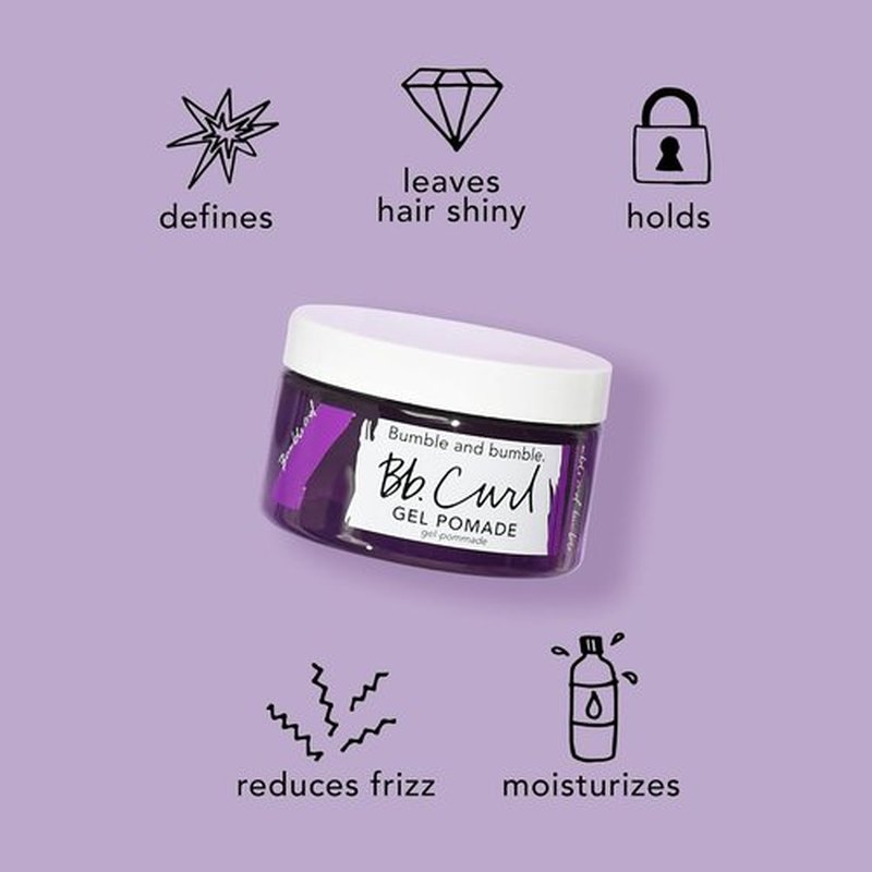 Bumble and bumble. Curl Gel Pomade - Define Coily, Curly, Wavy Hair | Anti-Frizz | 3.4 Fl Oz
